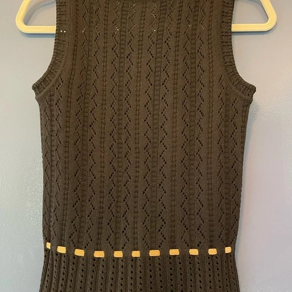 St.John knit Top Sz: P black - Picture 6 of 7